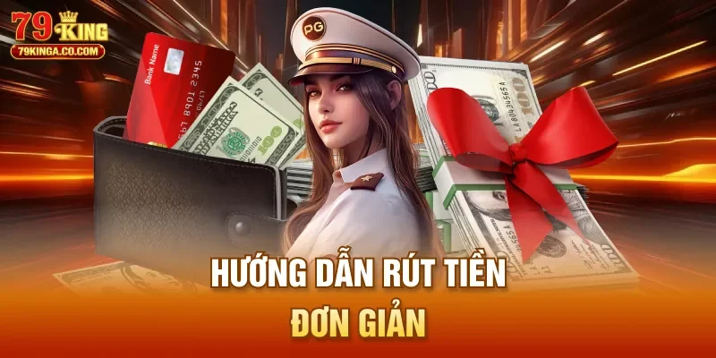 Hướng dẫn rút tiền đơn giản